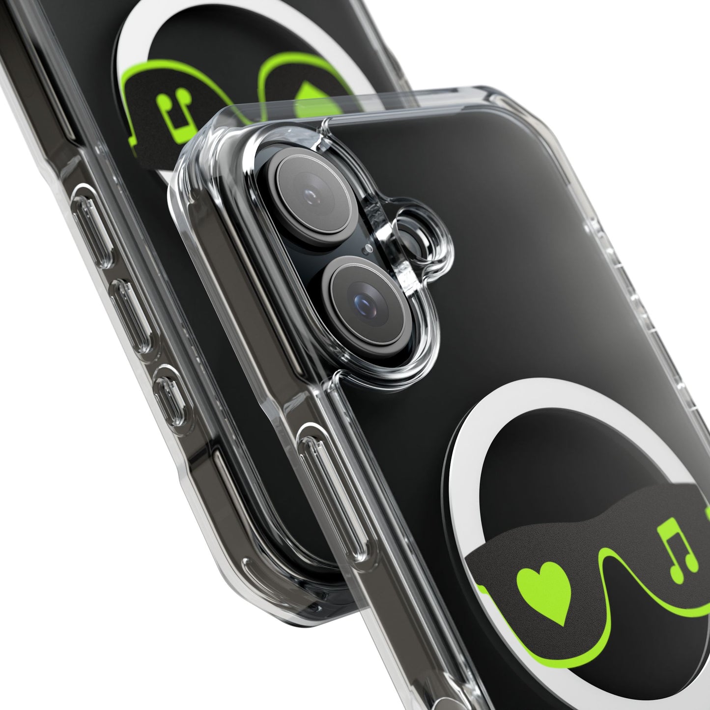 Neon Love Notes Magnetic clear Impact case