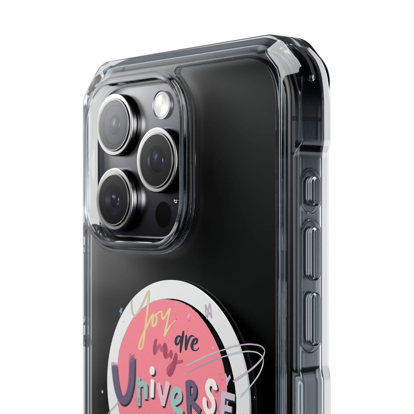 Pastel Planet & Universe Magnetic Clear Impact case
