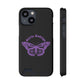 Phone Case + Card Holder For Iphone 13 – Olivia Rodrigo With Butterfly | Black Edition