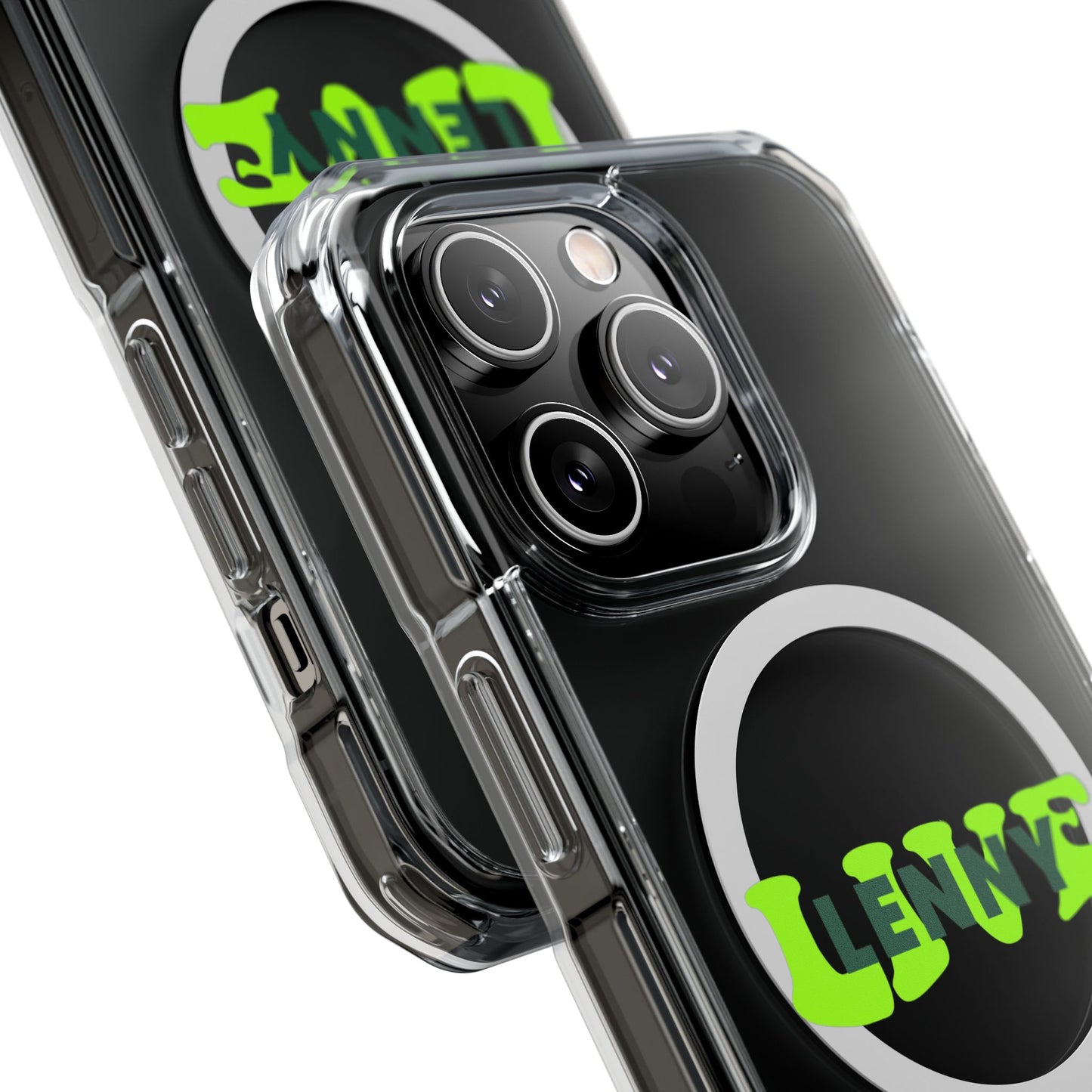 Live Lenny Pop Magnetic clear Impact case