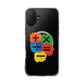 Orange Equals Symbol Magnetic Clear Impact Case