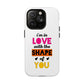 Orange Divide Symbol Tough Magnetic case