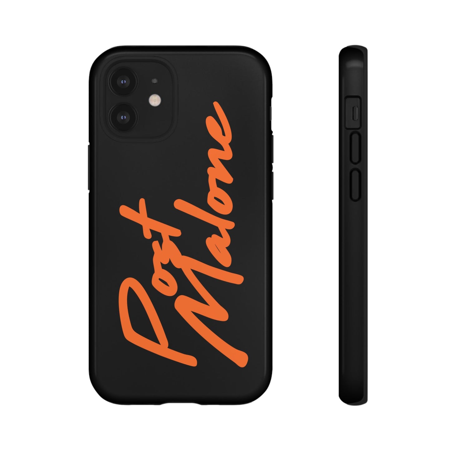 Tough iPhone Case (12–16 Pro Max) – Post Malone Name Design