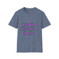 Bold Contrast - Unisex Softstyle T-shirt