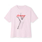 Rock Vibes Only Unisex Oversized Boxy tee