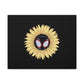 Sunflower Mask Illustration Canvas