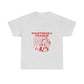 Fierce Femme in Red Unisex Heavy cotton tee