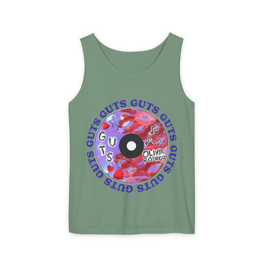 Guts Album Art CD-Dyed Tank Top
