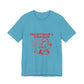 Fierce Femme in Red Unisex jersey short sleeve tee