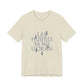 Tears Turned Power Unisex jersey short sleeve tee