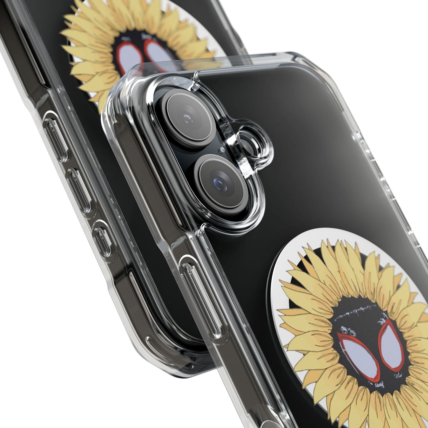 Sunflower Mask Illustration Magnetic Impact Case