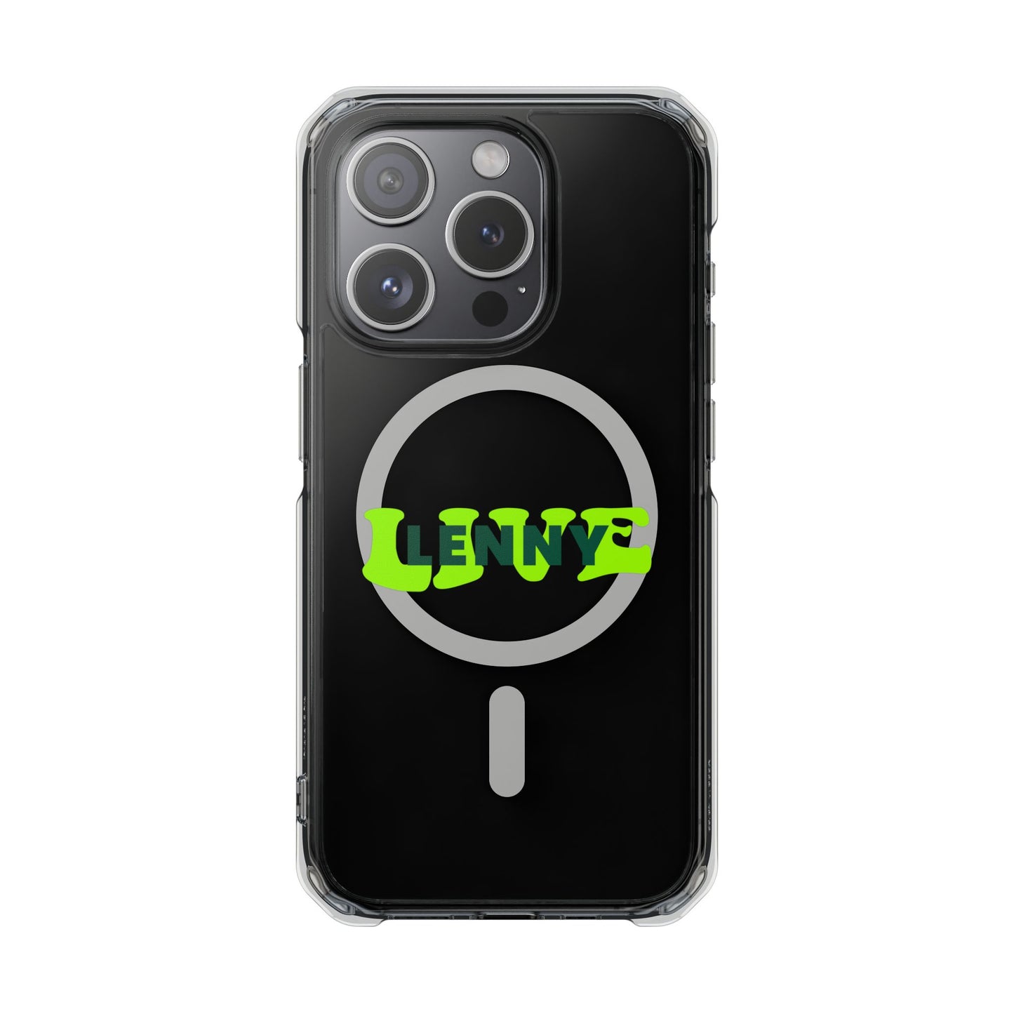 Live Lenny Pop Magnetic clear Impact case