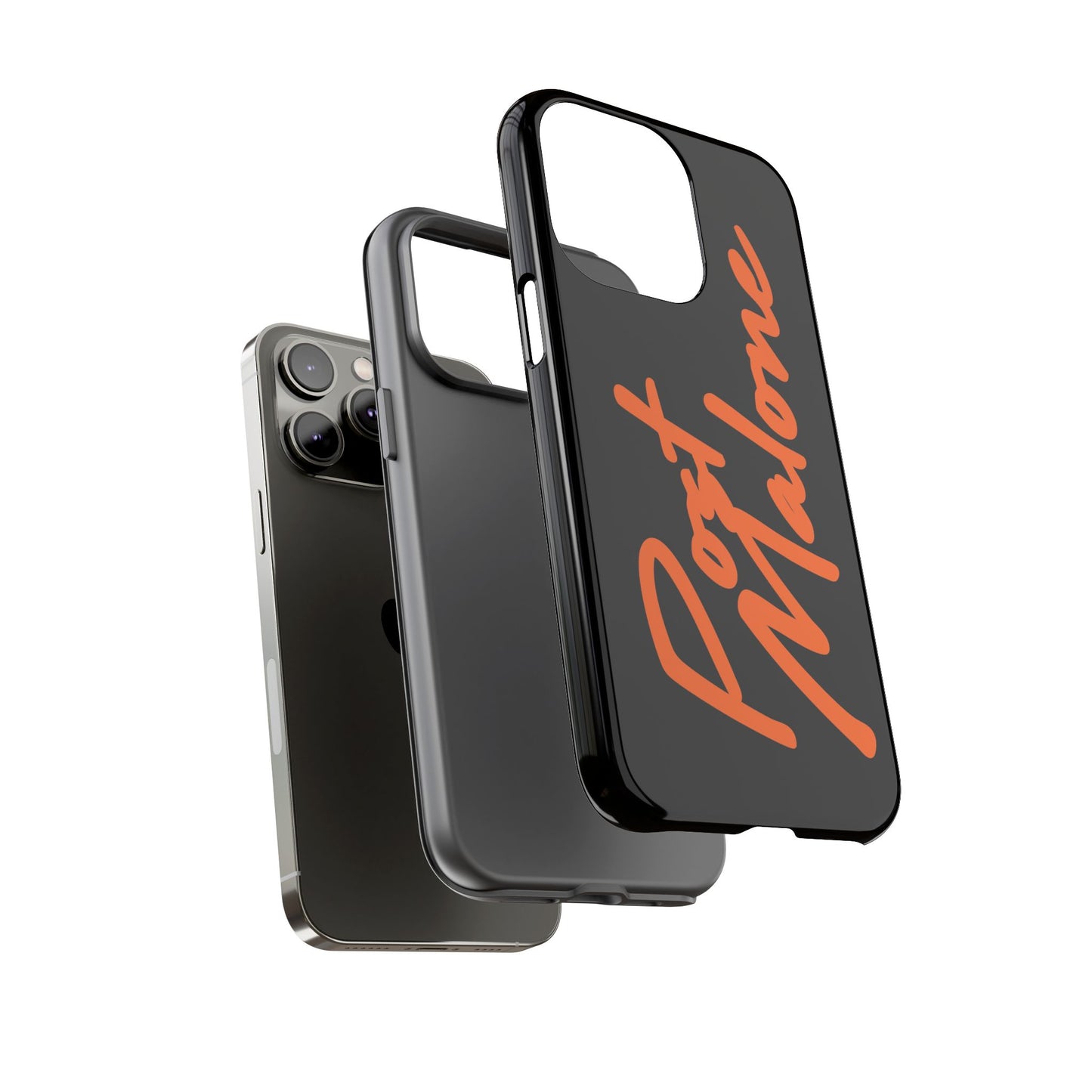 Tough iPhone Case (12–16 Pro Max) – Post Malone Name Design