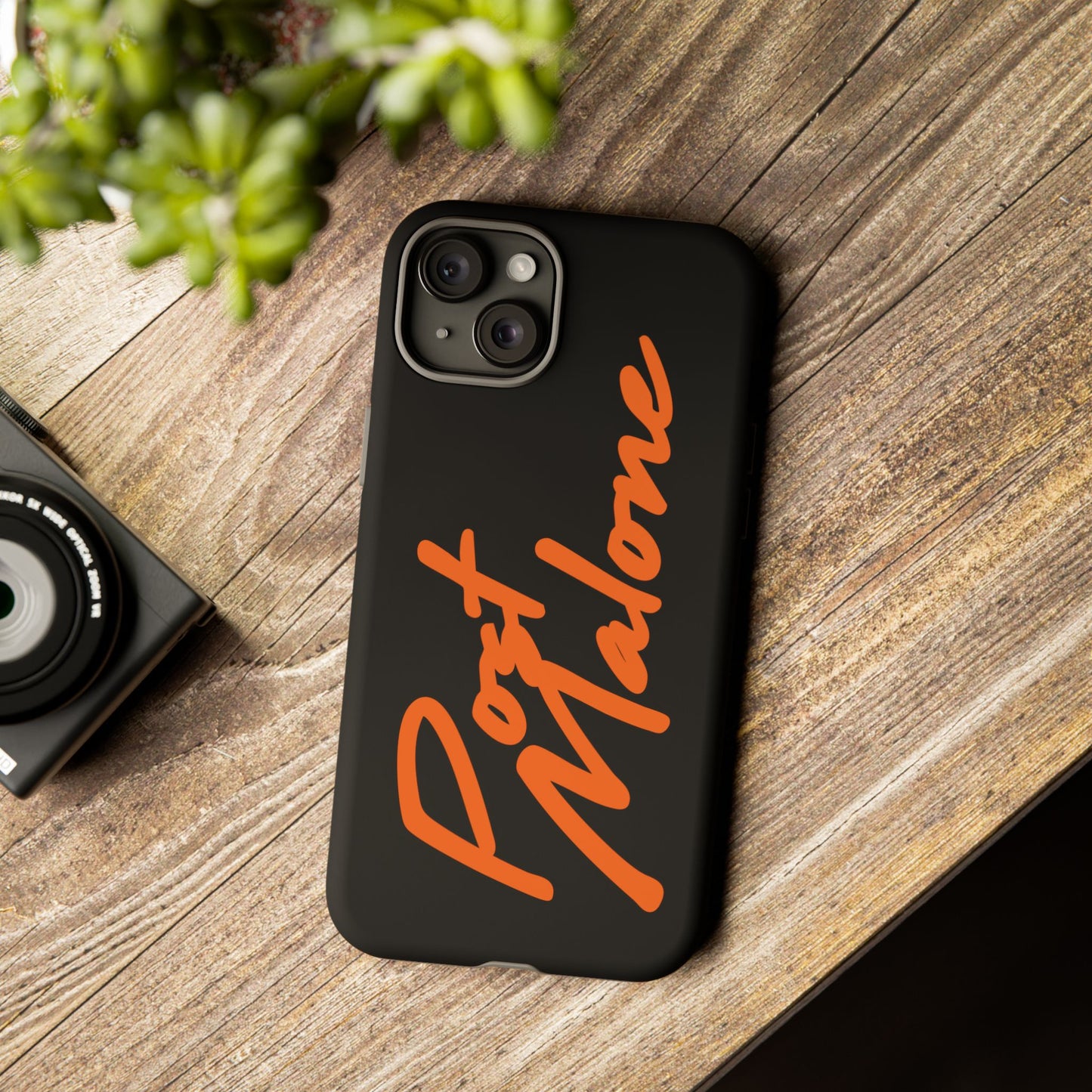 Tough iPhone Case (12–16 Pro Max) – Post Malone Name Design