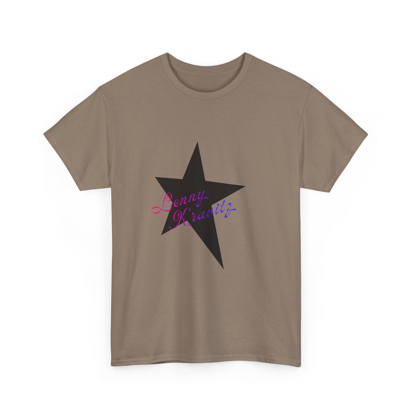 Retro Groove Script Unisex Heavy cotton tee