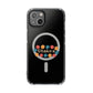 Retro Floral Groove Clear Impact case