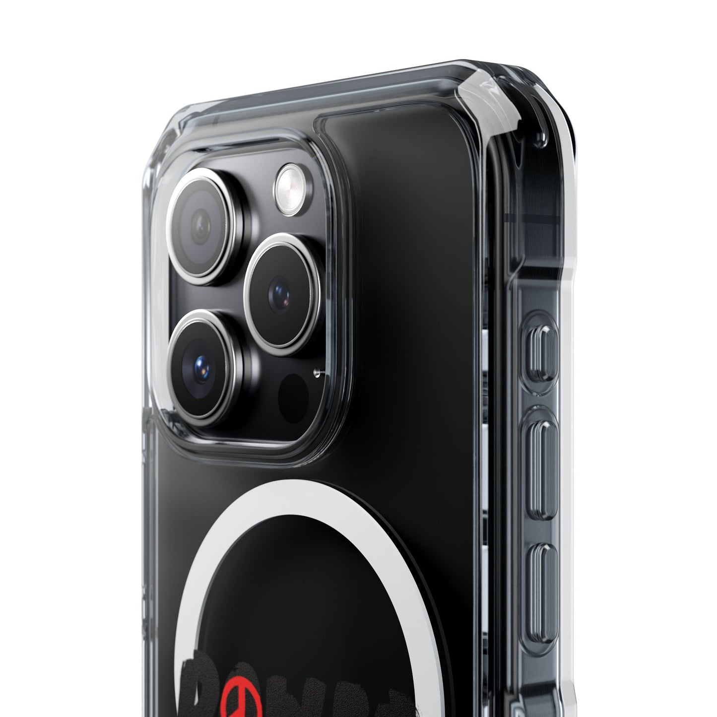 Peace Vibes Streetwear Magnetic Clear Impact Case