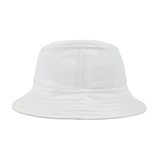 Yellow Barbed Wire Disc Bucket Hat