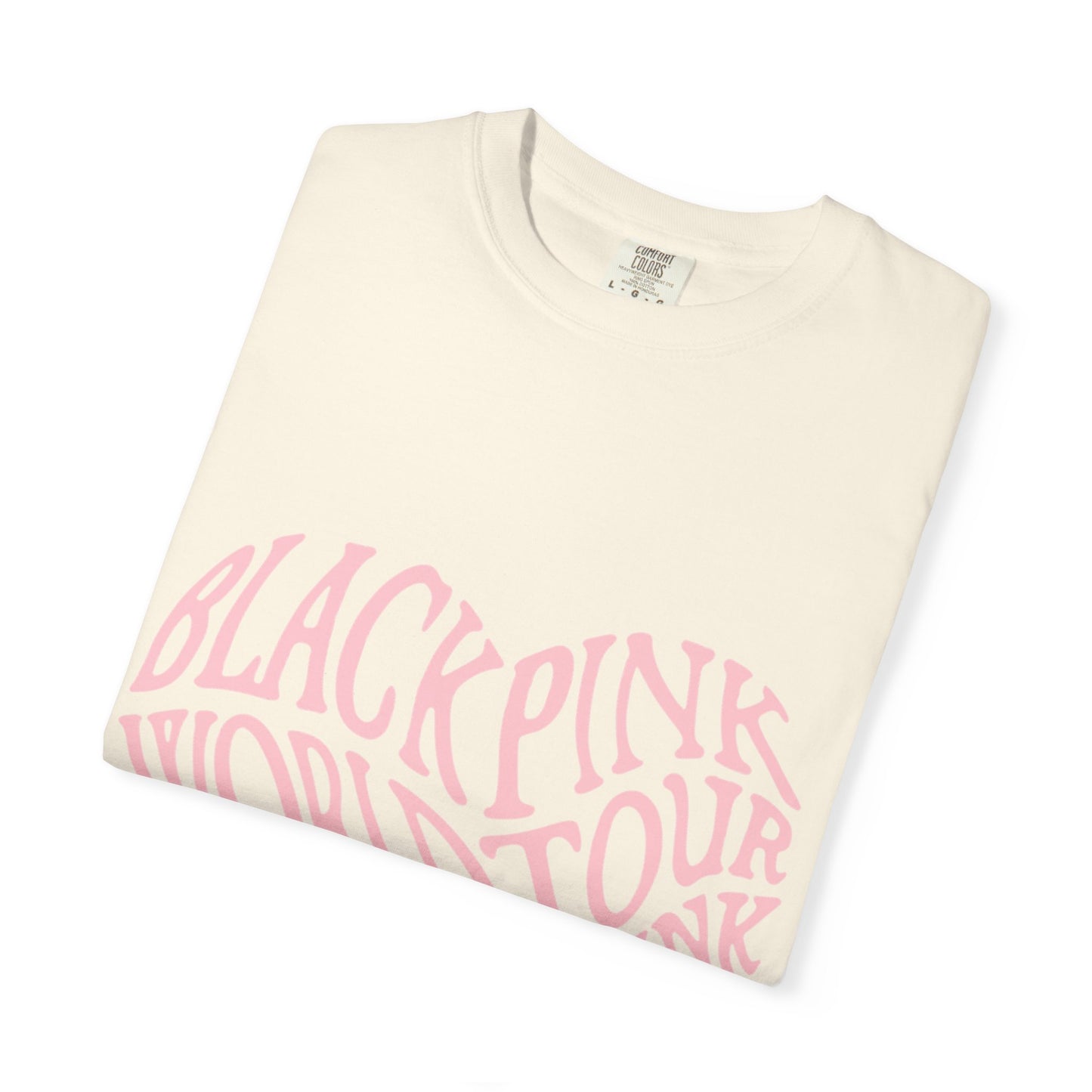 Born Pink Heart Typography – Dyed T-shirt