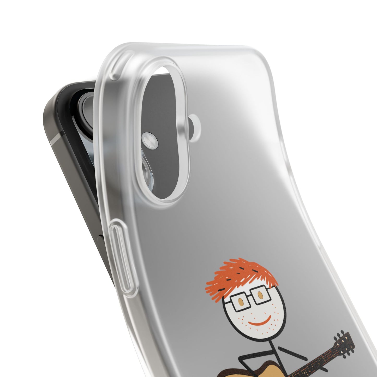 Flexi Case – Ed Sheeran guitar edition (iPhone X–16 Pro Max)