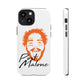 Tough iPhone Case (12–16 Pro Max) – Post Malone Name Design with Picture