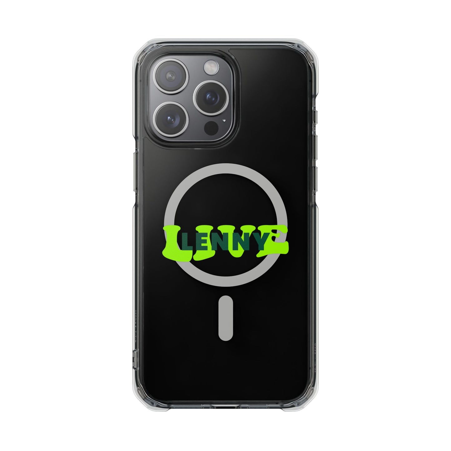 Live Lenny Pop Magnetic clear Impact case