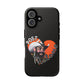 Tough iPhone Case (12–16 Pro Max) – Post Malone Heart Design