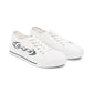 Neon‑Gradient Rua – Unisex Low Top Sneakers