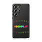 Premium Tough Case for Samsung S21 to S25 Ultra Showcasing Coldplay’s Signage