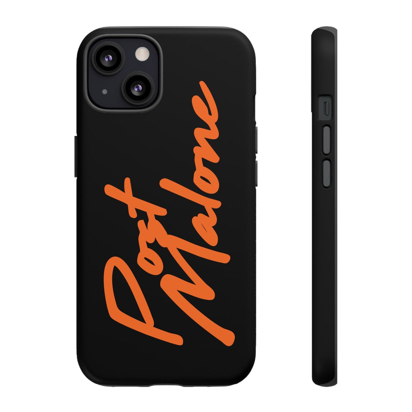 Tough iPhone Case (12–16 Pro Max) – Post Malone Name Design