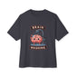 Oversized boxy Tee – Snazzy Brain washing Edition