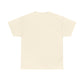Ocean Wave with Heart Outline Unisex Heavy Cotton Tee