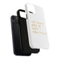 Know Myself Lyric Script Tough Magnetic Cases