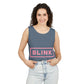 Minimal BLINK Logo – Dyed Tank Top
