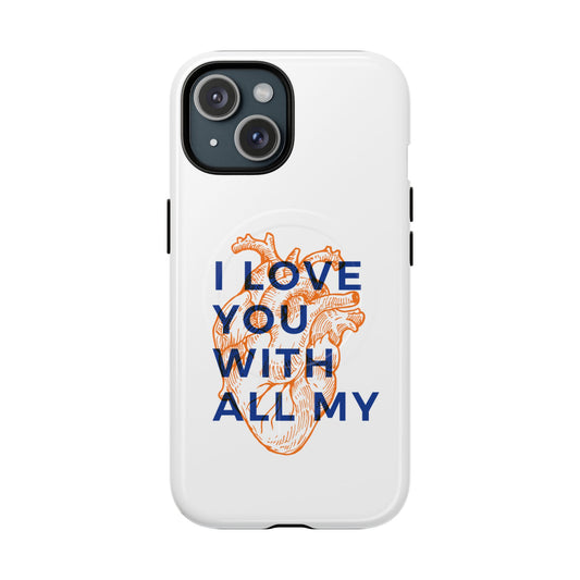 All My Heart Anatomical Art Tough Magnetic Case