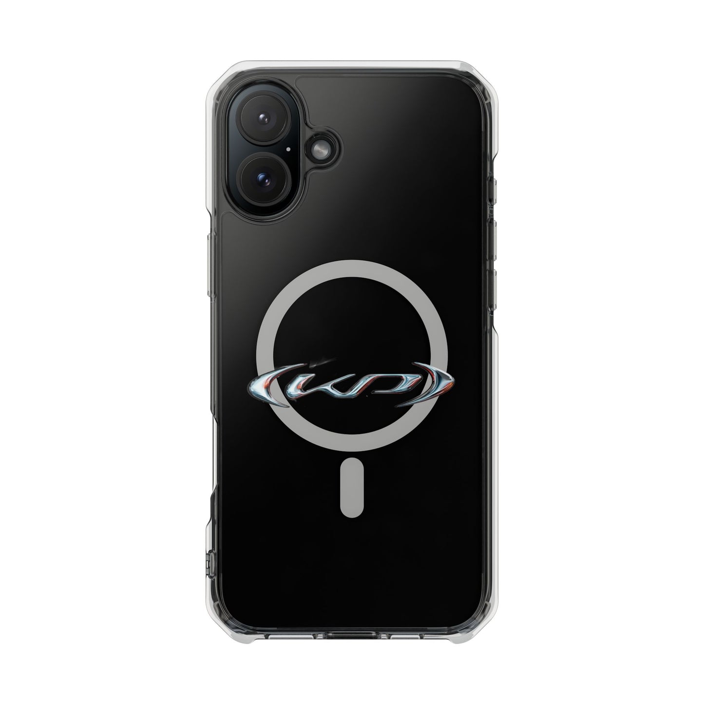 Neon‑Gradient Rua Magnetic Clear Impact cases