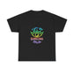 Vibrant Eye and Text Unisex Cotton Tee