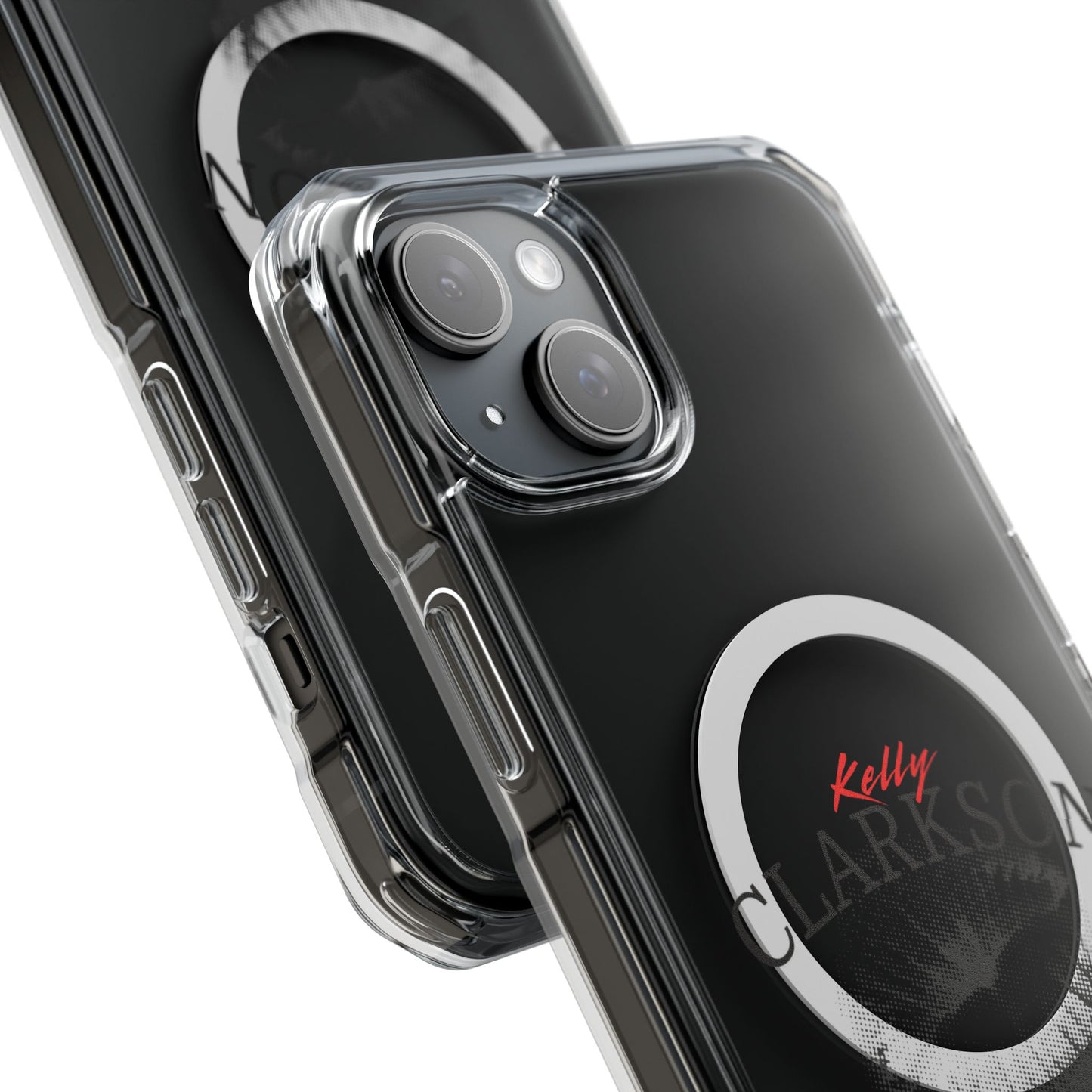 Retro Kiss Sound Magnetic clear Impact Case
