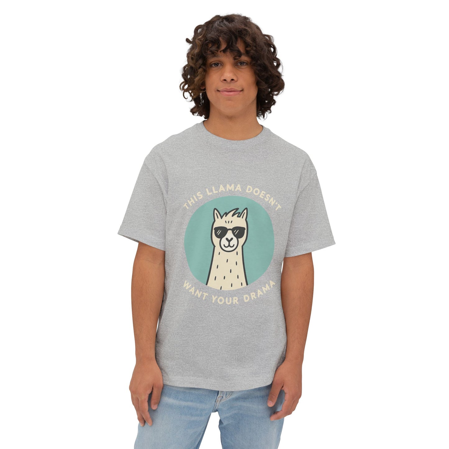 Oversized boxy Tee – Snazzy Drama Edition