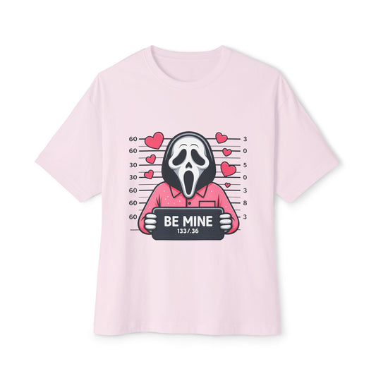 Oversized boxy Tee – Snazzy Be mine Edition
