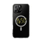 Abstract Black Barbed Wire Magnetic Impact Case