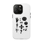 Ocean Wave with Heart Outline Tough Magnetic case