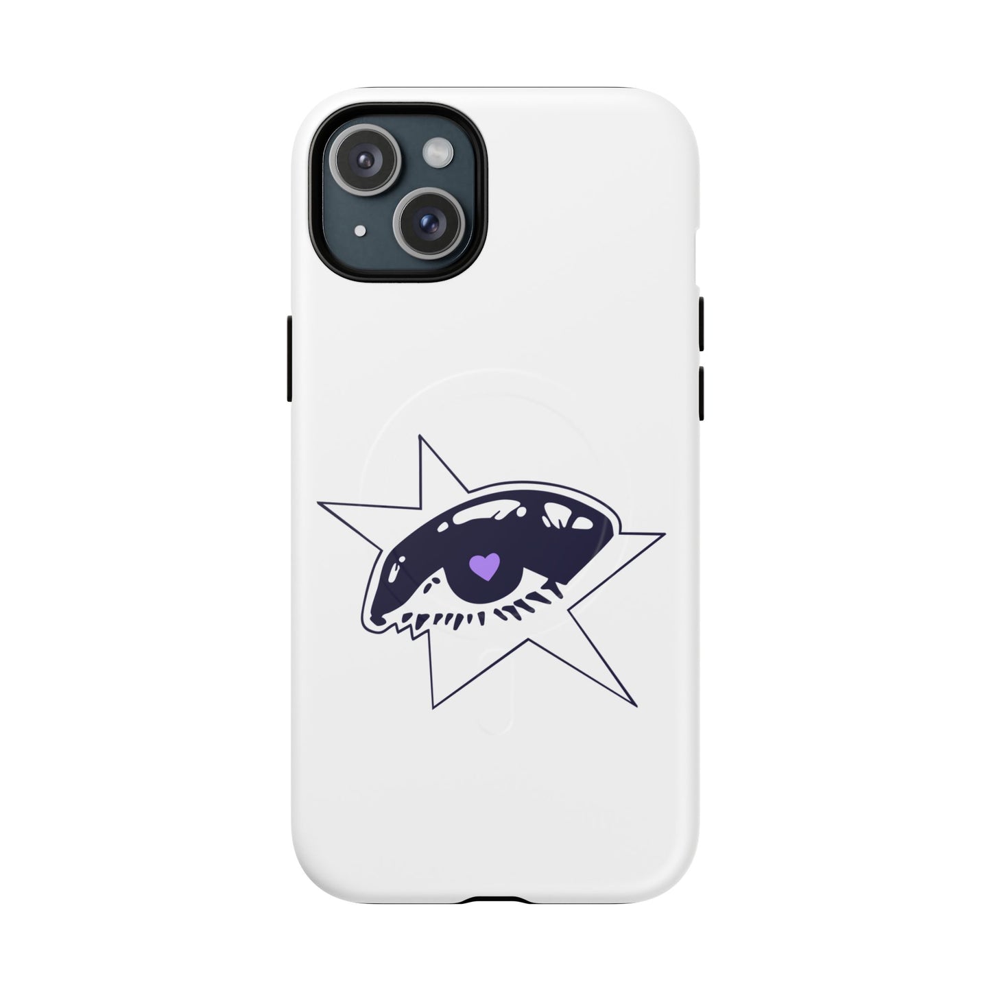 Purple Starry Eye Tough Magnetic phone case