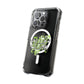 Grunge Angel Graffiti Magnetic Clear Impact Case