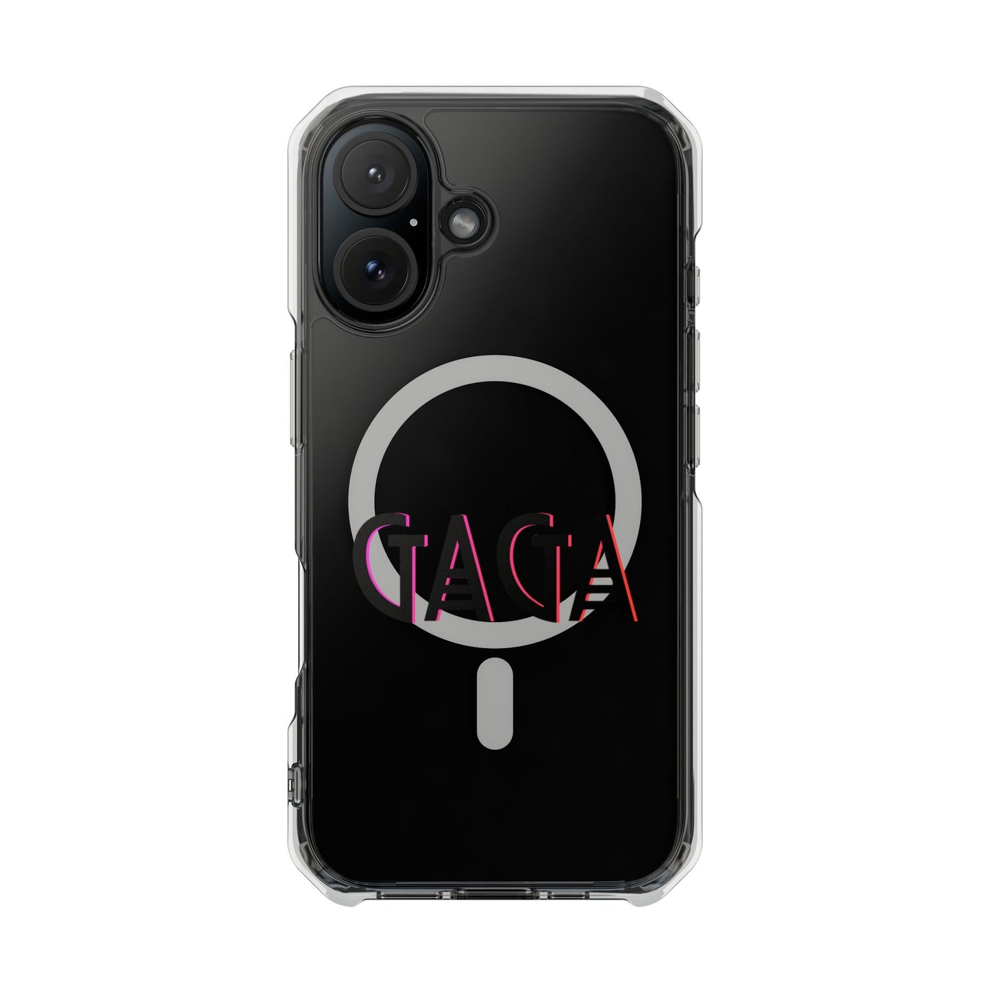 Electric Neon Magnetic clear case