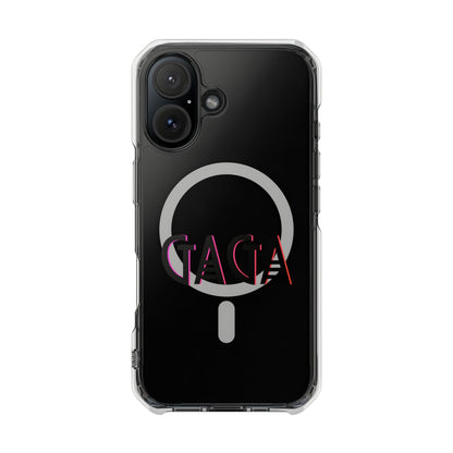 Electric Neon Magnetic clear case