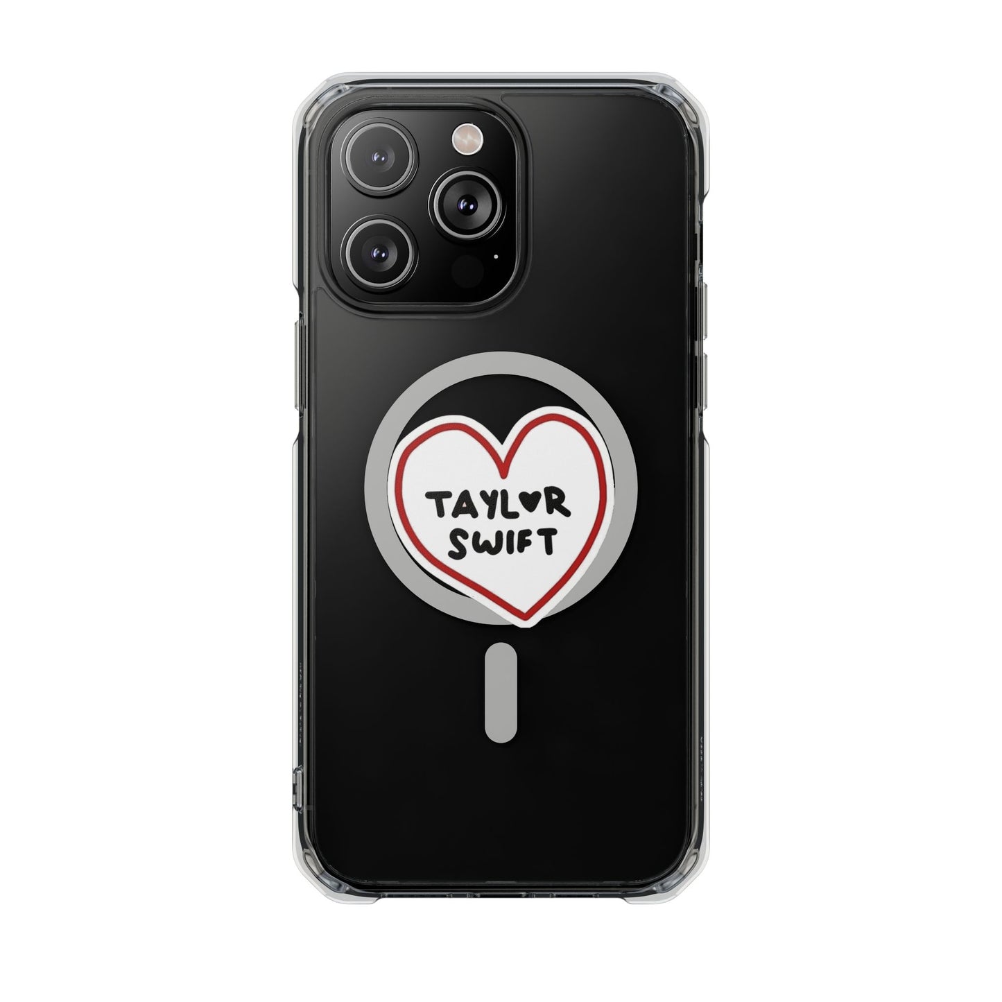 Heartbeats & Midnights Magnetic clear Impact Case