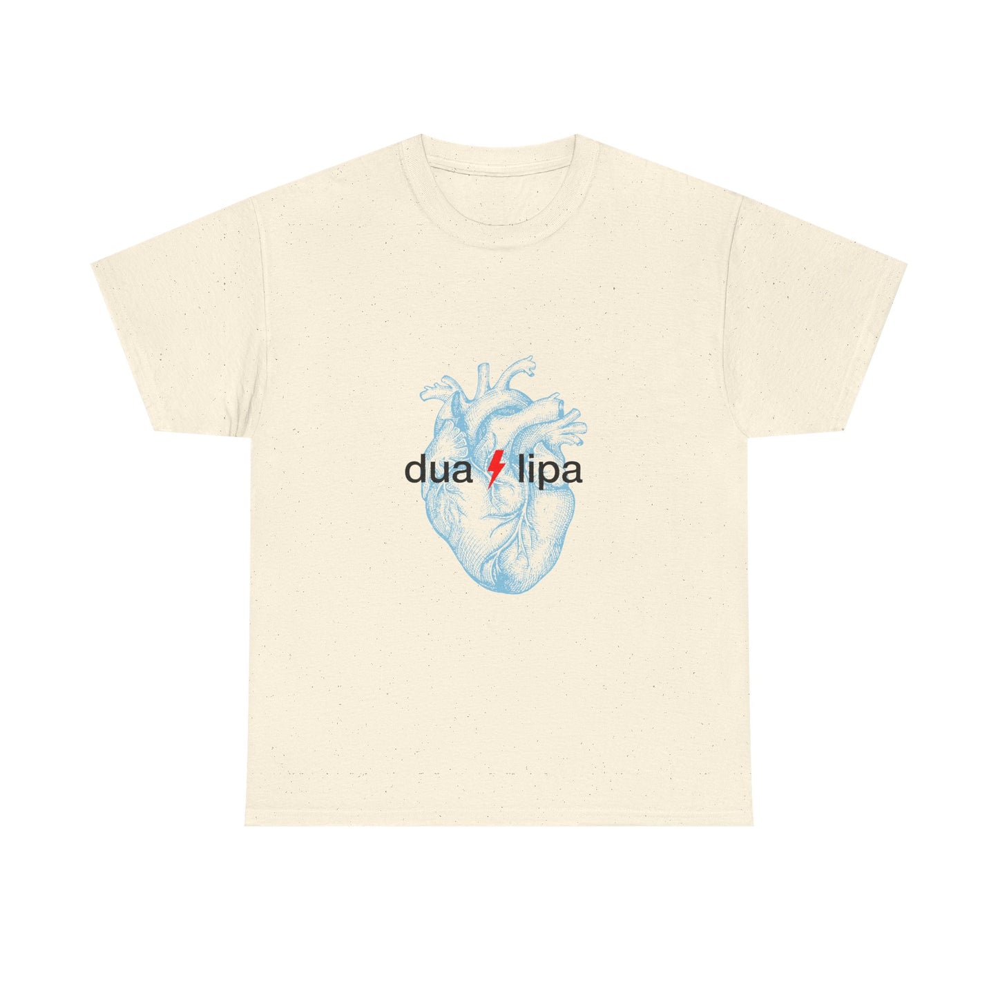 Electro Heart Illustration Unisex Heavy Cotton Tee