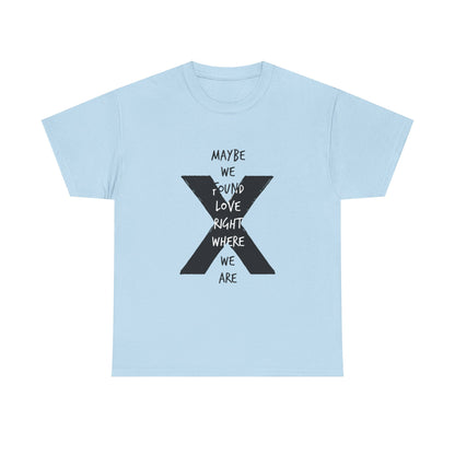 Abstract Paw and Brush Stroke Unisex Heavy Cotton Tee