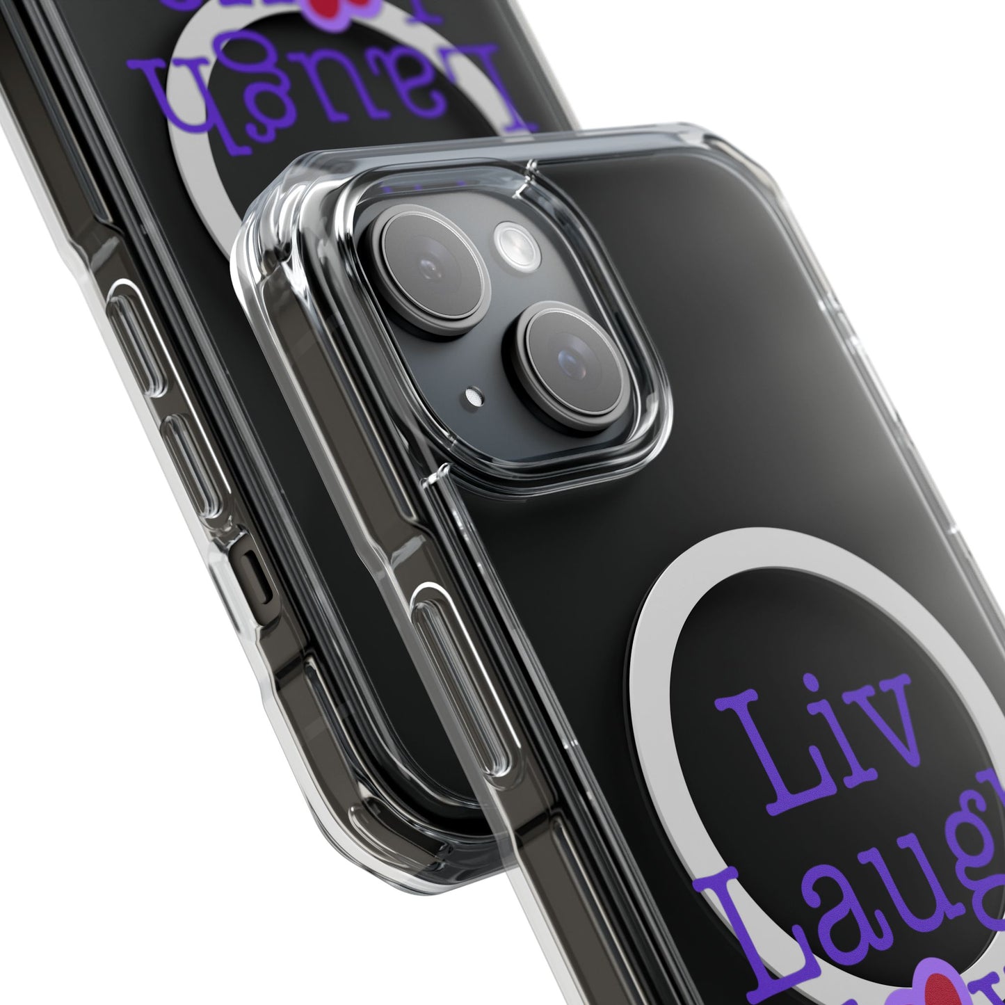 Liv Laugh Love Magnetic Clear Impact Case